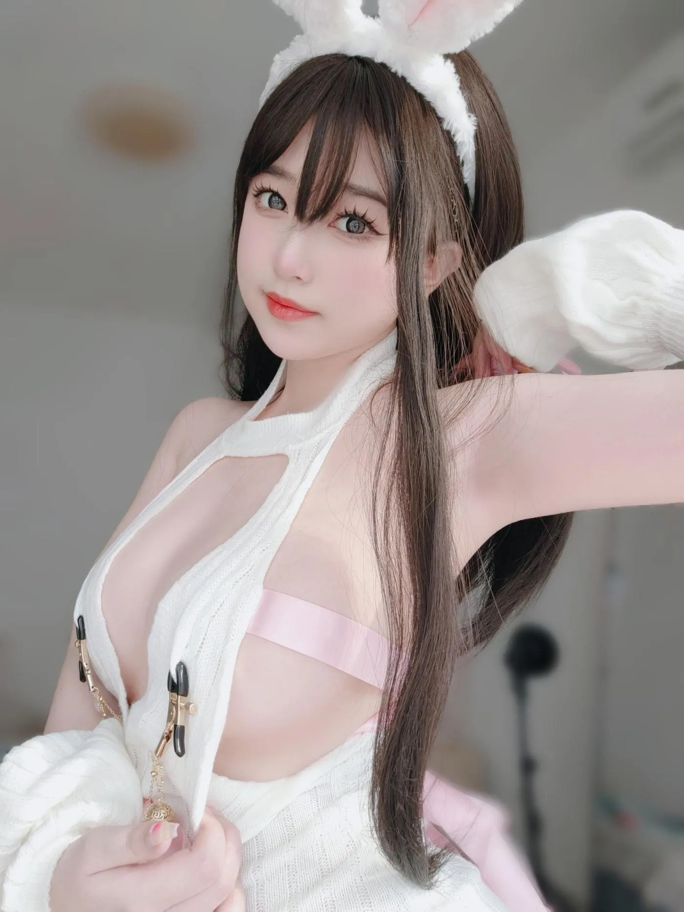 女主K – NO.19 白丝兔女郎[23] [38P]插图9